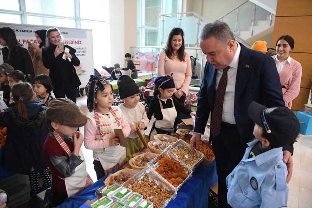 Konyaaltı Kreş Öğrencilerinden Lösev\'e Destek