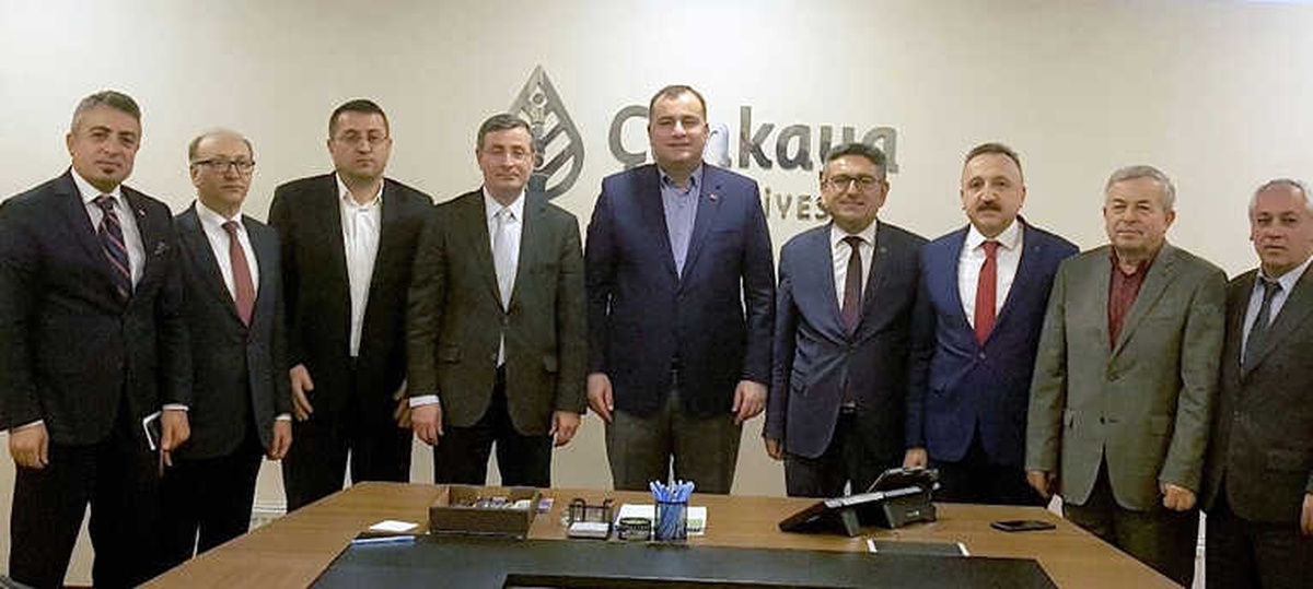 Mali Müşavirlerden Başkan Taşdelen\'e Ziyaret