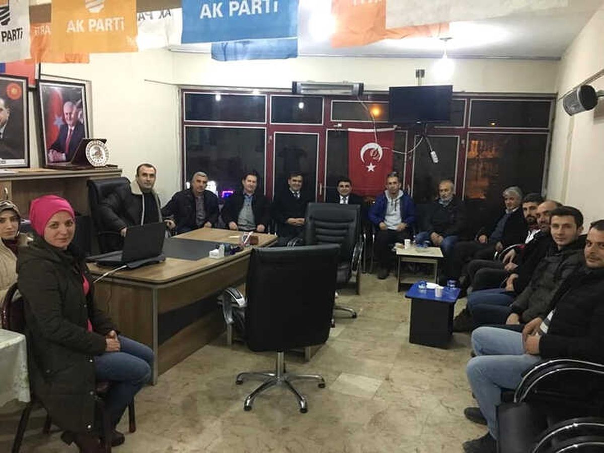 Pazaryeri\'nde AK Parti\'nin Haftalık Olağan Teşkilat Toplantısı Yapıldı