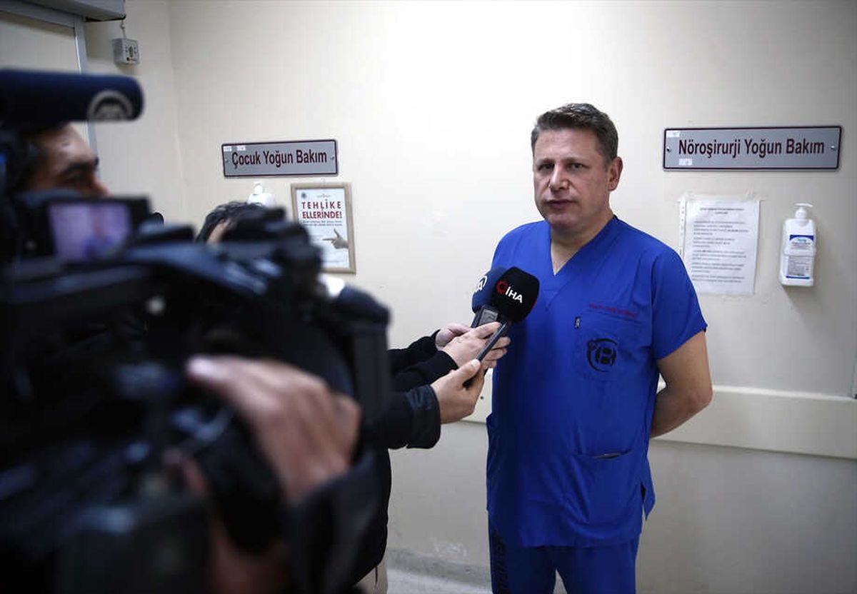 Sarhoş Sanılan Kişinin Kafasında Mermi Tespit Edilmesi