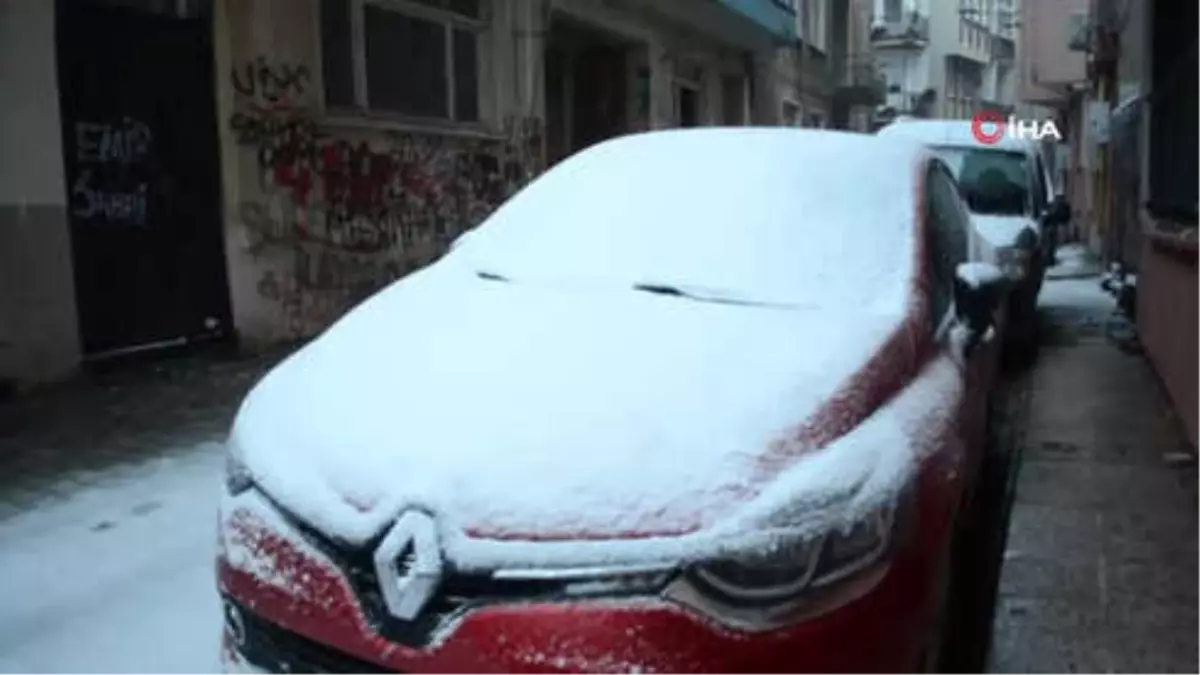 Tekirdağ Güne Karla Uyandı