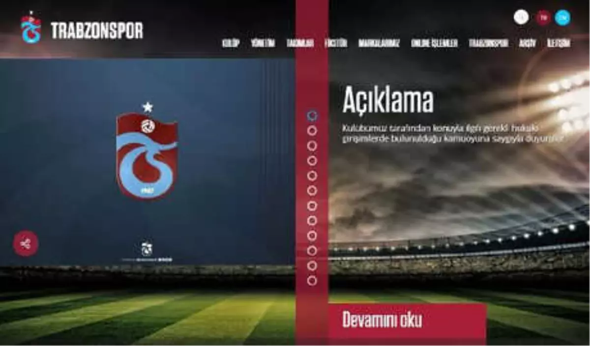 Trabzonspor\'dan \'Esteban\' Açıklaması