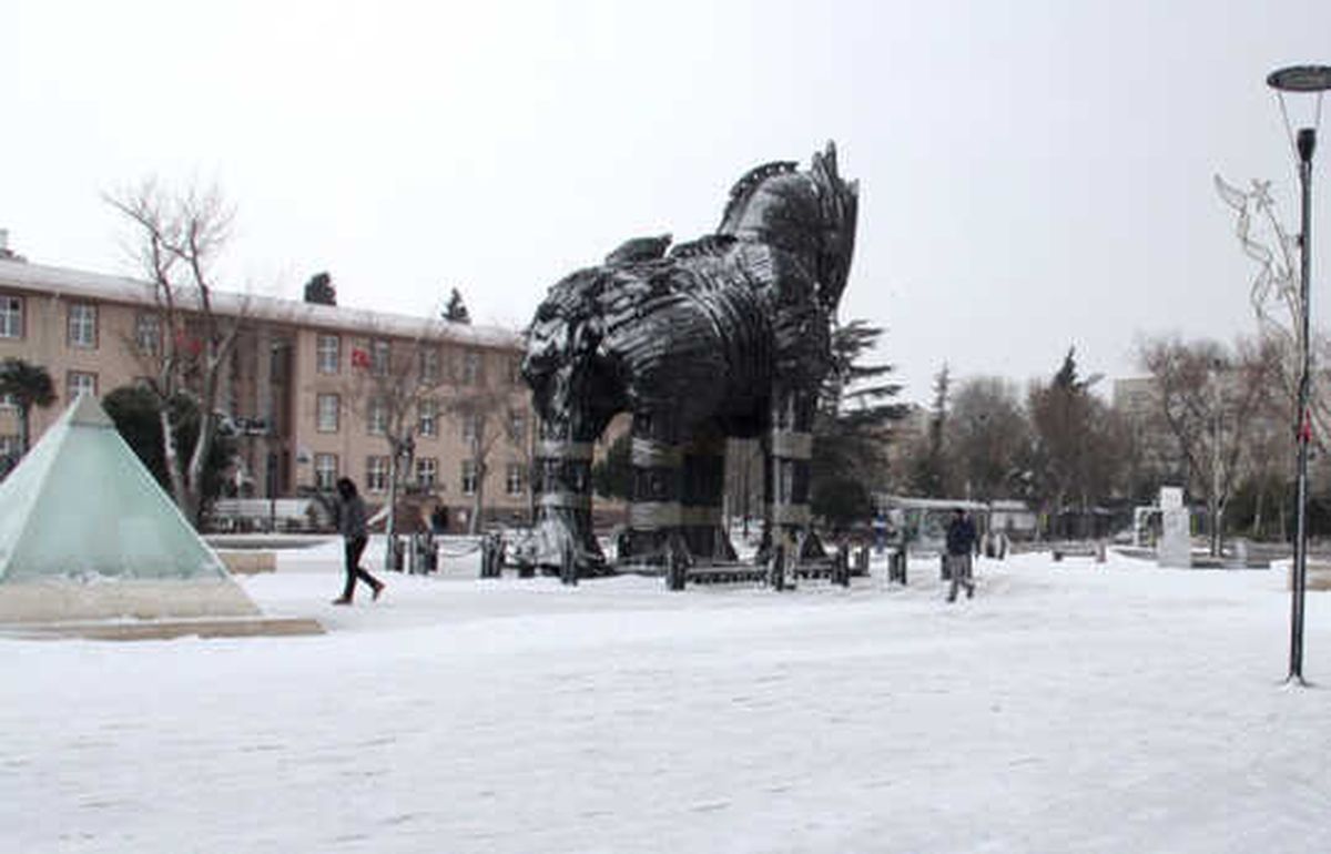 Çanakkale\'de kar tatili