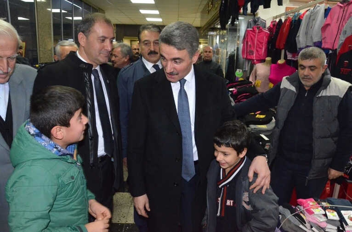 Vali Aydın Baruş\'tan Esnaf Ziyaretleri