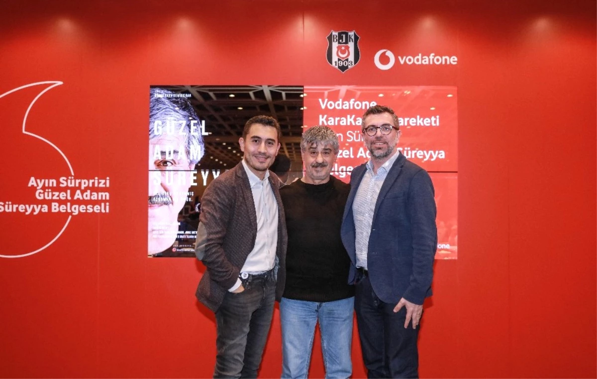 Vodafone Karakartallılar Beşiktaş Efsanesi Süreyya Soner ile Buluştu