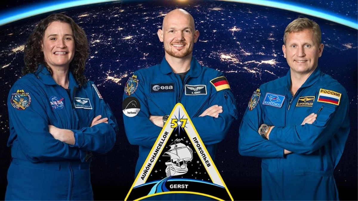 3 Astronot Dünya\'ya Döndü