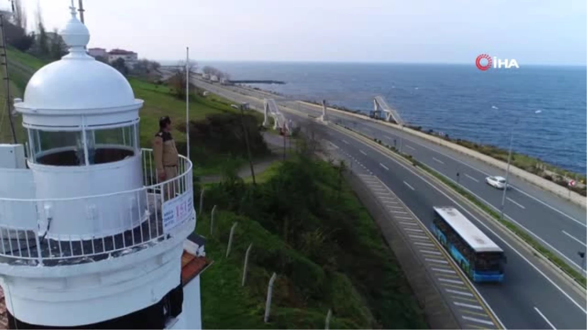 4 Kuşaktır Gemilere Yol Gösteriyorlar...yoroz Feneri Havadan Görüntülendi