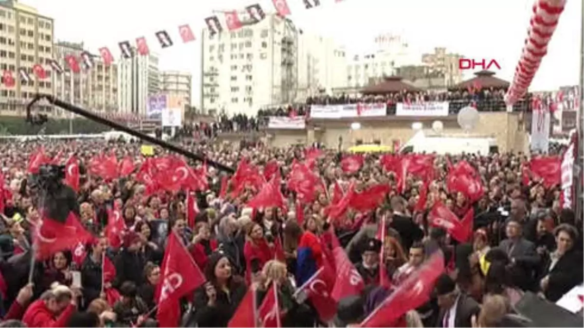 Adana-Chp\'nin Adana Büyükşehir Belediye Başkan Adayı Zeydan Karalar Mitingte Konuştu