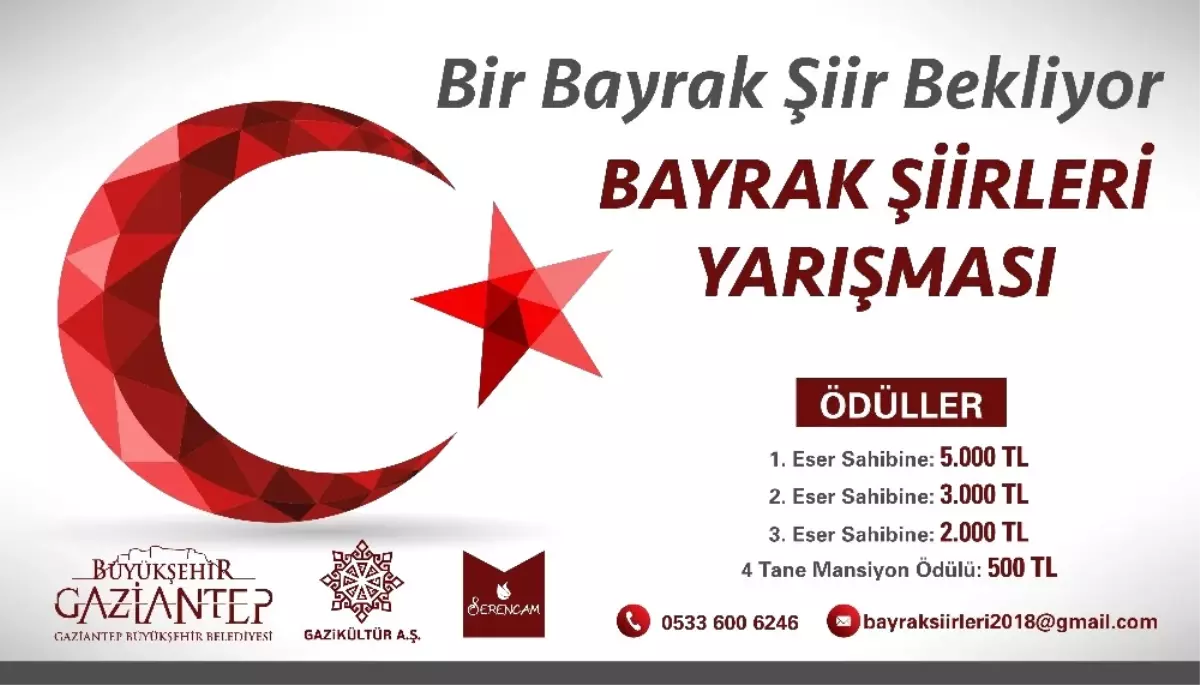 Bir Bayrak Şiir Bekliyor" Adlı Şiir Yarışması Sonuçlandı