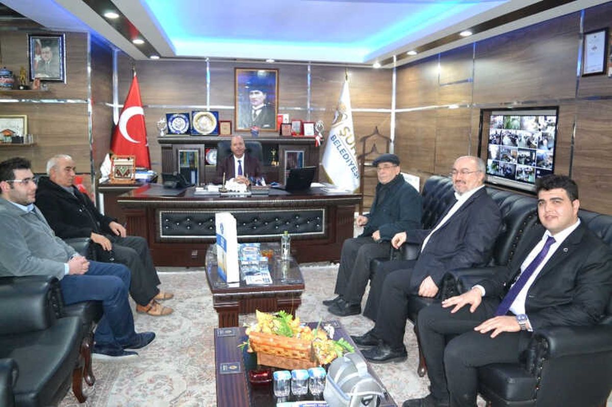 Deniz Feneri Derneği Yetkililerinden Başkan Bozkurt\'a Ziyaret