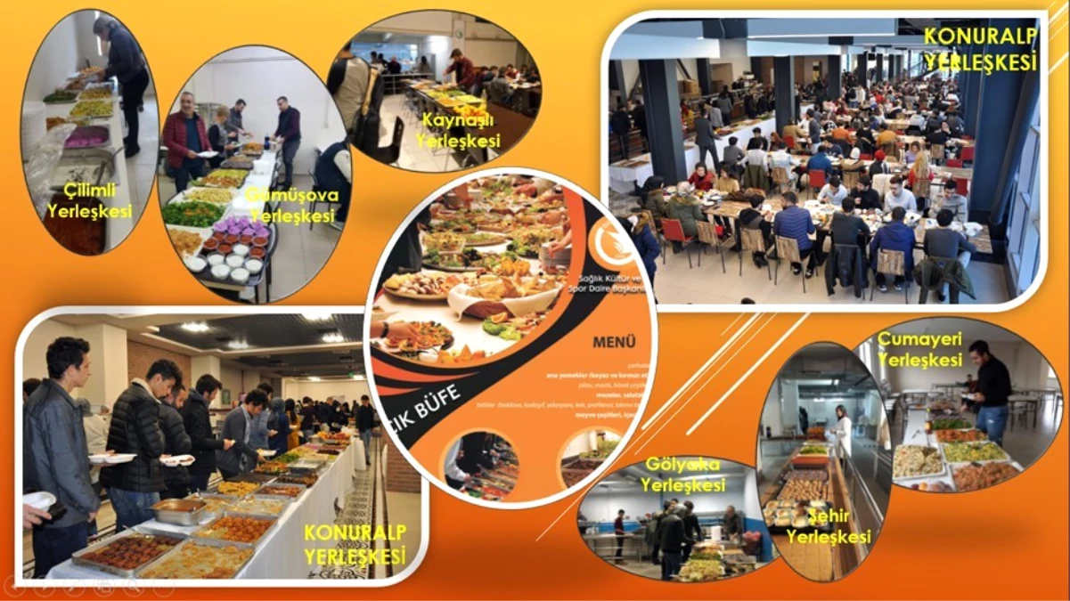 Düzce Üniversitesi Açık Büfe Etkinlikleri ile Beslenme Hizmetlerini Çeşitlendiriyor