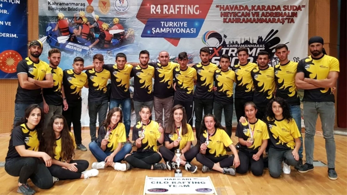 Hakkari Cilo Rafting Takımı Sporcuları Milli Takıma Alındı