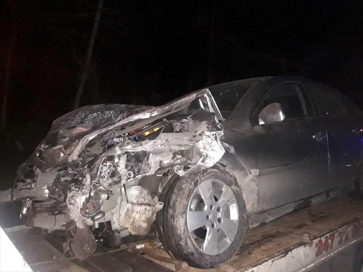 Hurdaya Dönen Otomobilden Sağ Çıktı