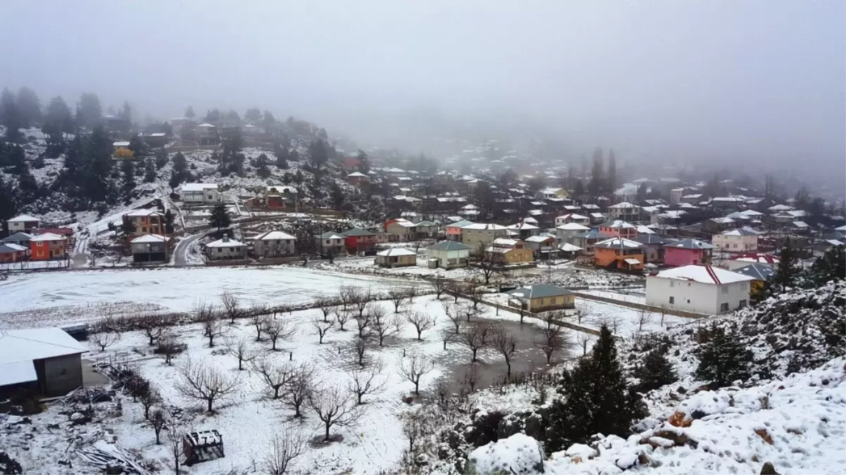 Kızıldağ Yaylası Beyaza Büründü