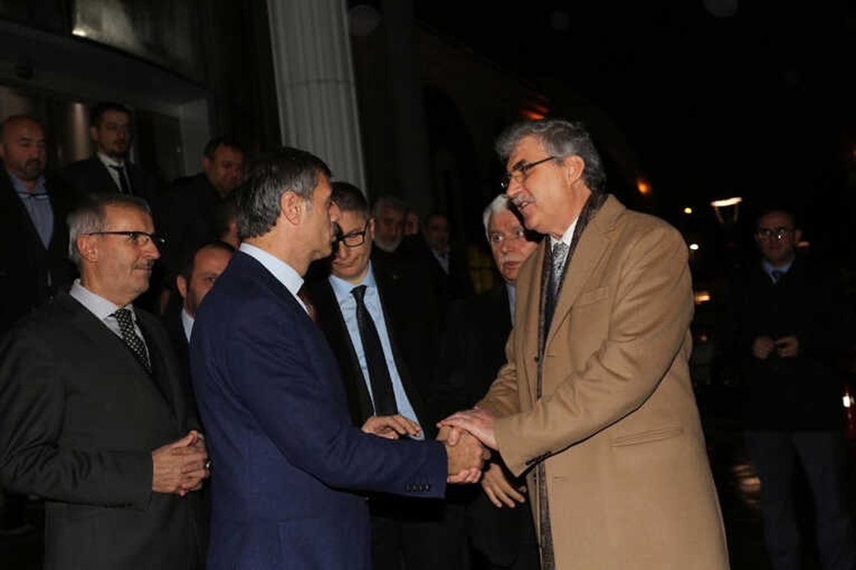 Yüce\'den Başkan Alemdar\'a Ziyaret