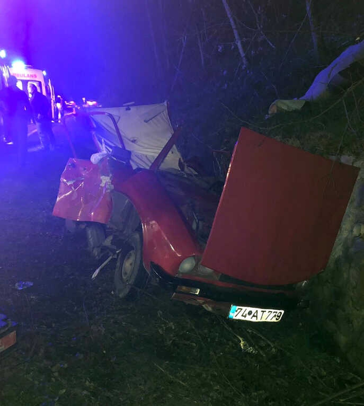 Zonguldak\'ta Trafik Kazası: 2 Yaralı