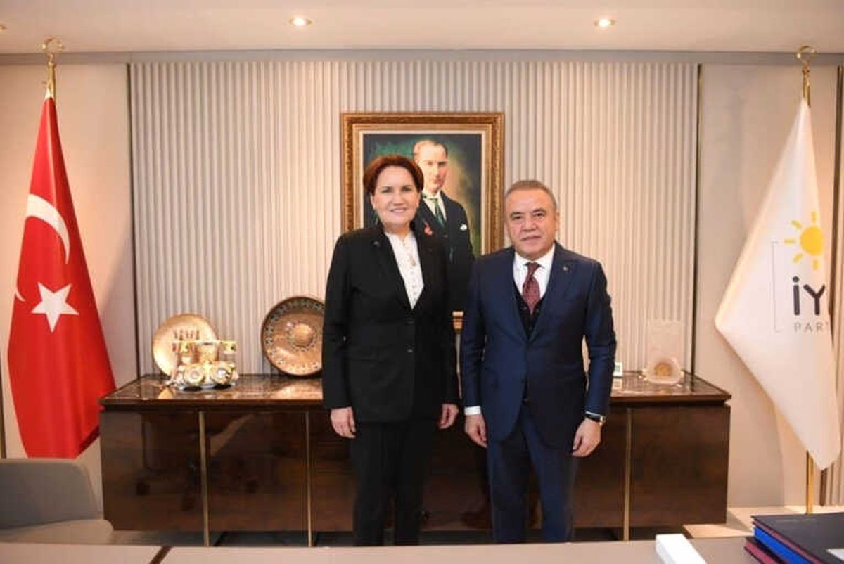 Böcek, Akşener ile Görüştü