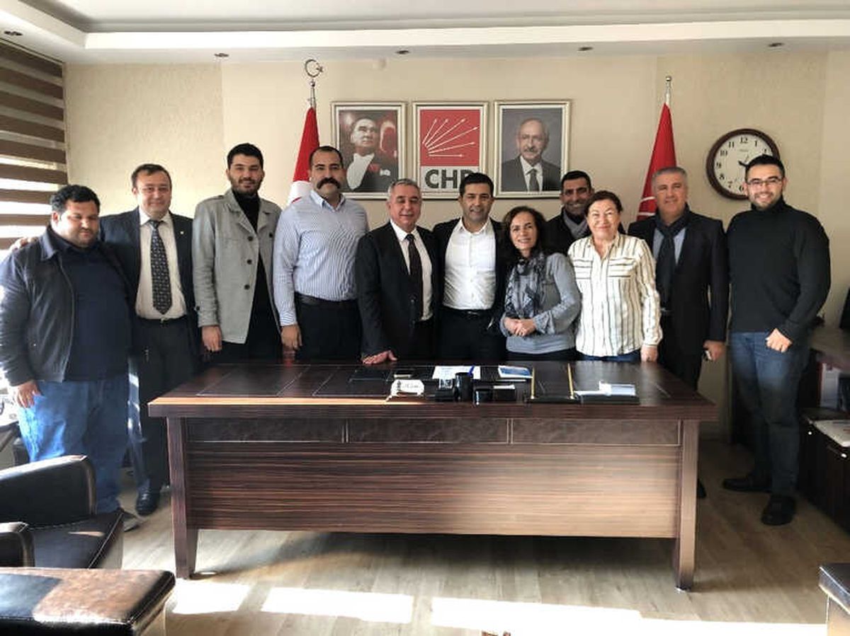 CHP Adayı Ömer Günel, İl ve İlçe Yönetimlerini Ziyaret Etti