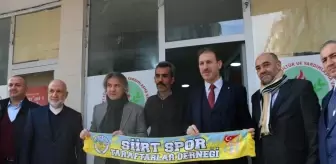 Demircan'a Siirtspor Atkısı Hediye Edildi