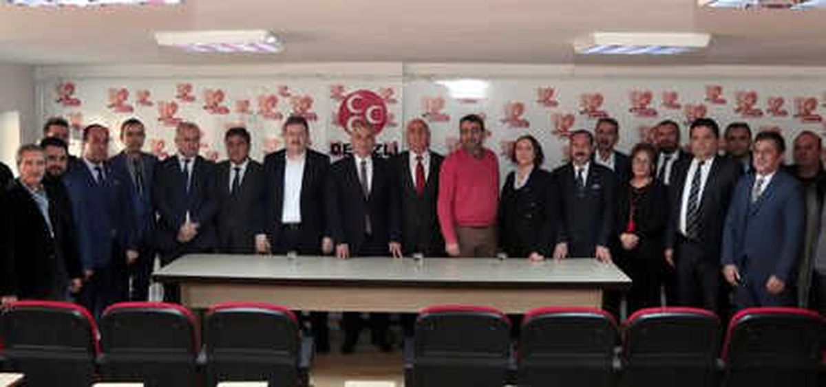Denizli Büyükşehir Belediye Başkanı Zolan\'dan MHP\'ye Ziyaret