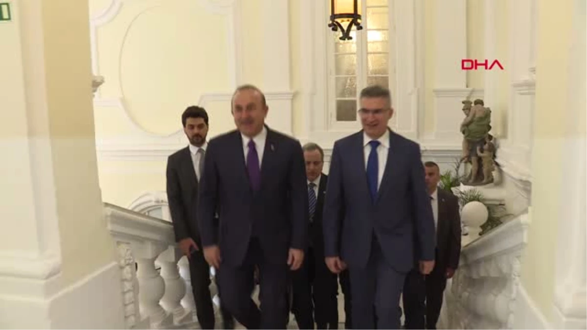 Dha Dış - Bakan Çavuşoğlu, Malta Dışişleri Bakanı Carmelo Abela ile Görüştü
