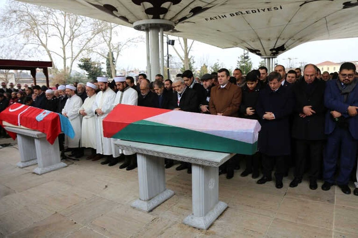 Filistin\'in İstanbul Başkonsolosu El-Hatip, Son Yolculuğuna Uğurlandı
