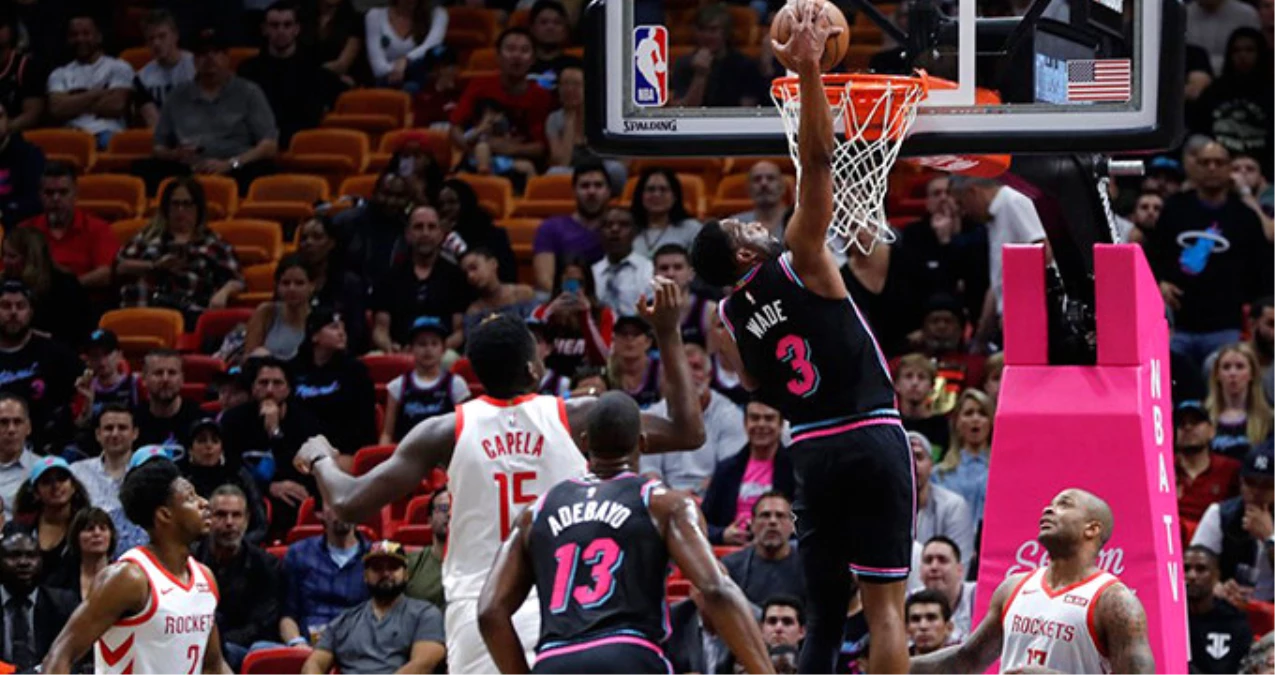 Houston Rockets\'ı Deviren Miami Heat, NBA\'de Doludizgin İlerliyor