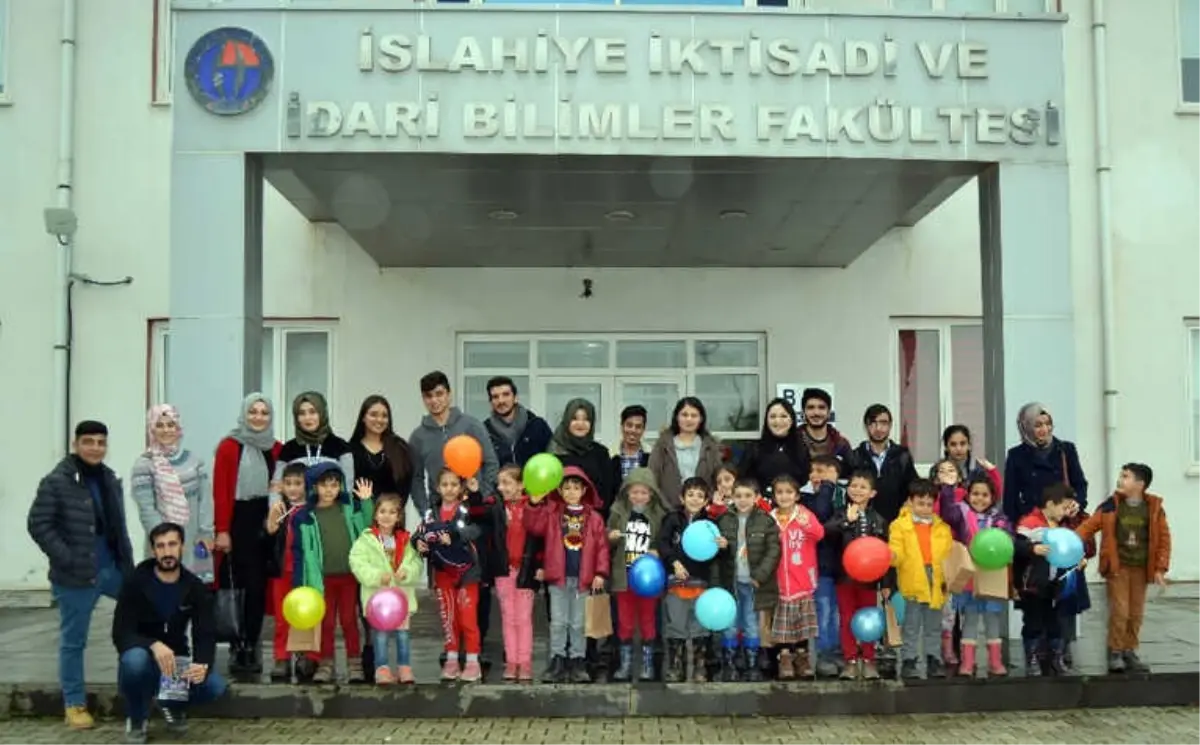 İslahiye İibf Öğrencilerinden "Kardeş İlkokul ile Kardeş Üniversitesi" Projesi