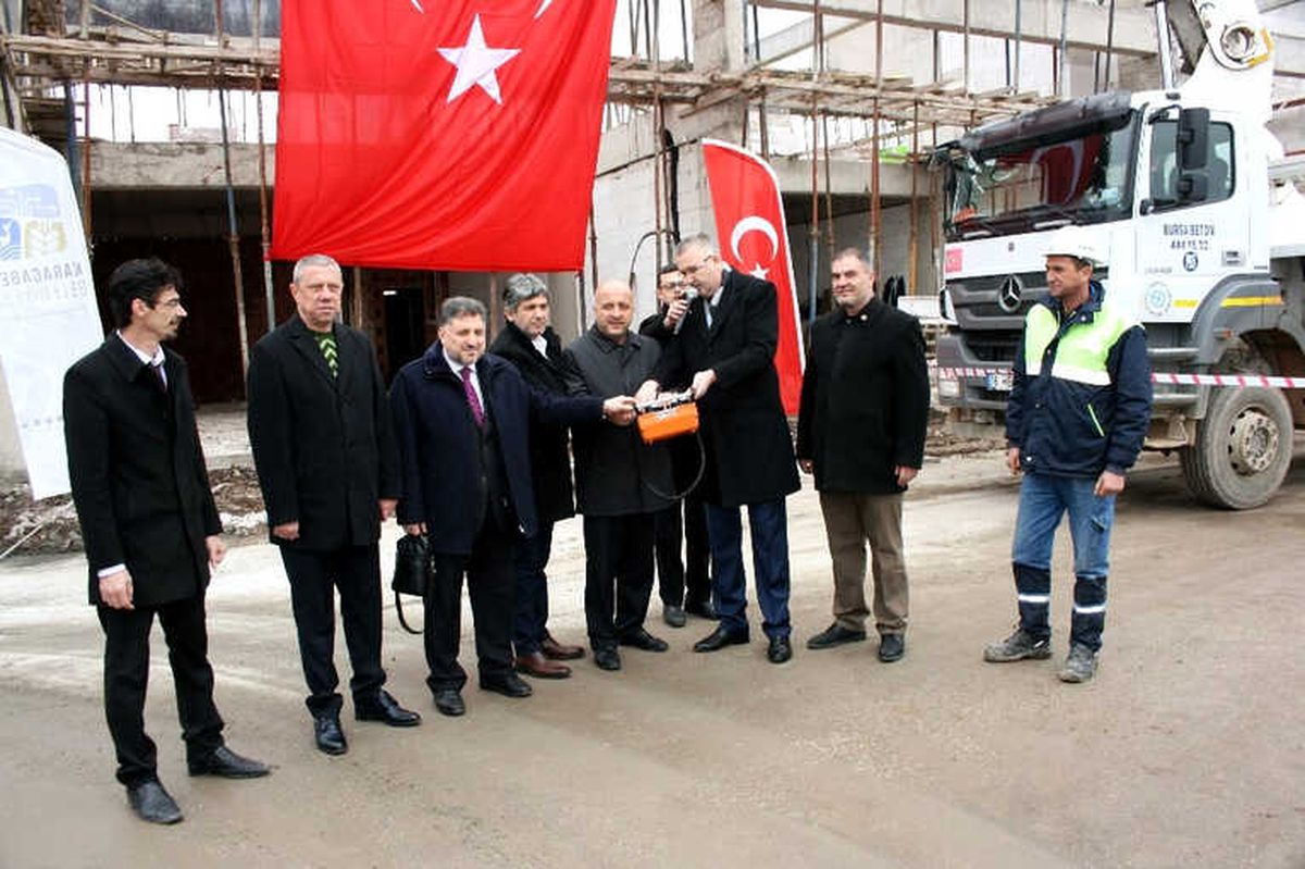 Karacabey\'de Yeni Kademe Binasının Temeli Atıldı