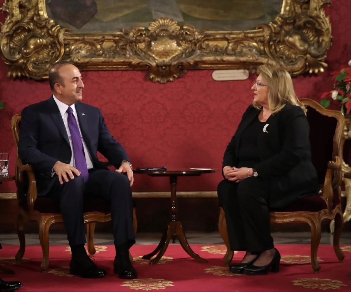Malta Cumhurbaşkanı Preca ile Görüştü