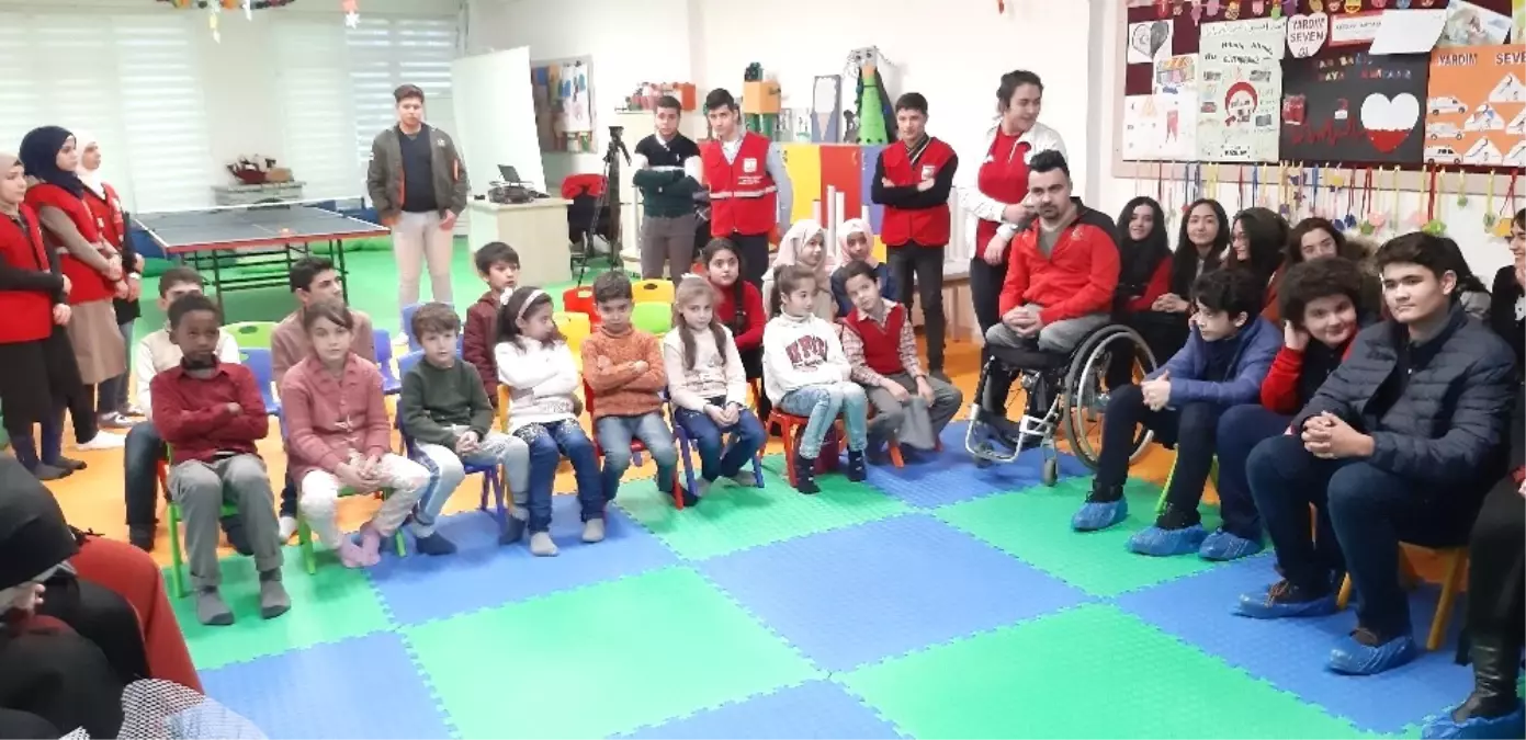 Paralimpik Milli Sporcular Mülteci Çocuklarla Bir Araya Geldi