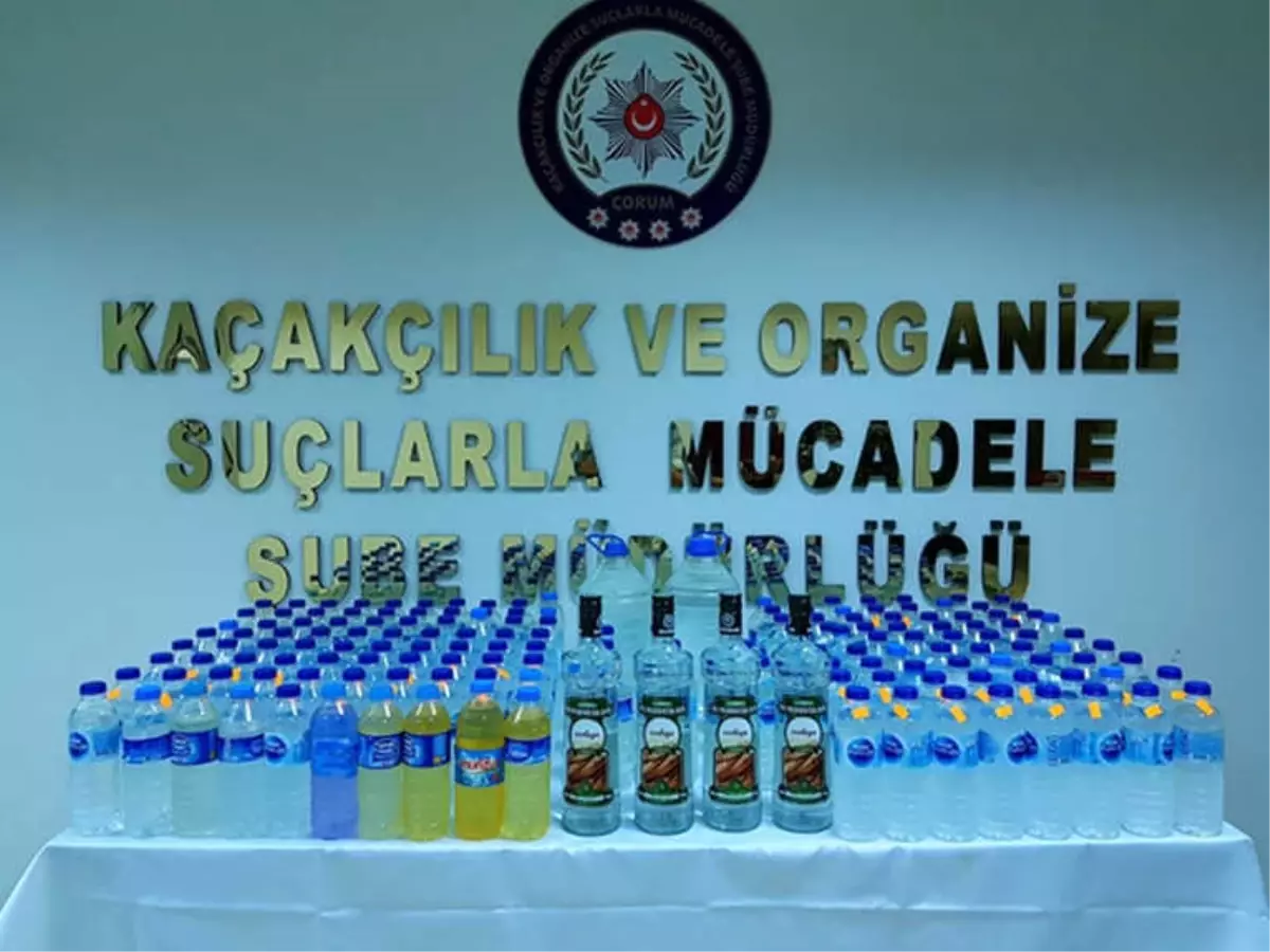 Polisten Yılbaşı Öncesi Kaçak İçki Operasyonu