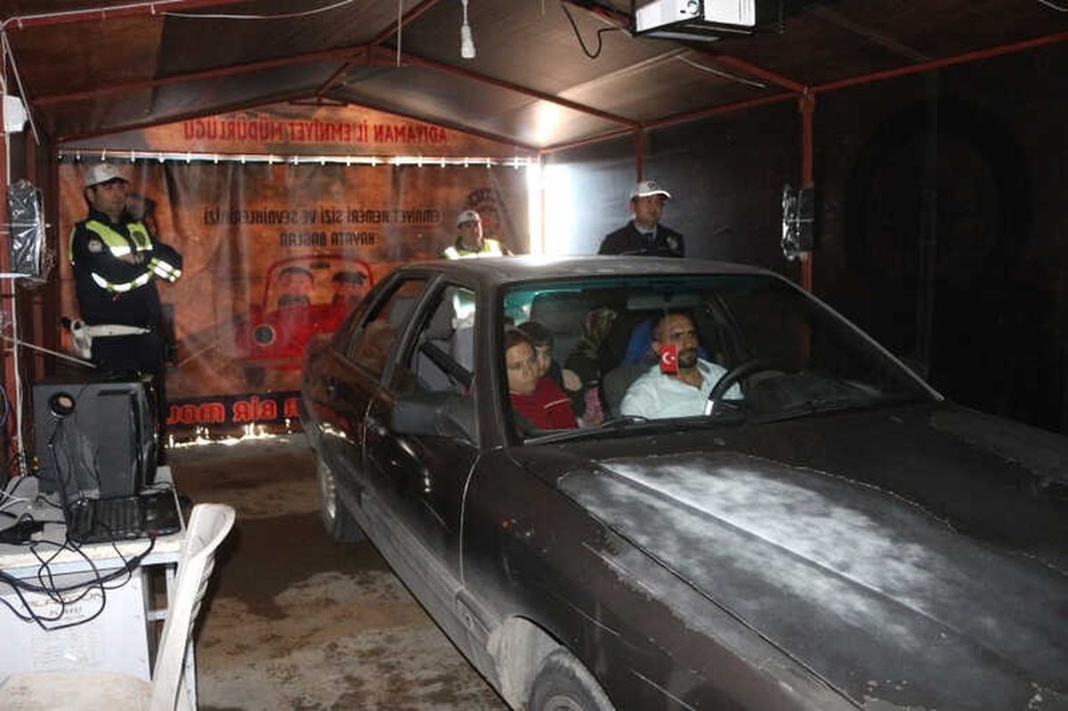 Sürücüler Yaşam Tüneli ile Bilinçlendi