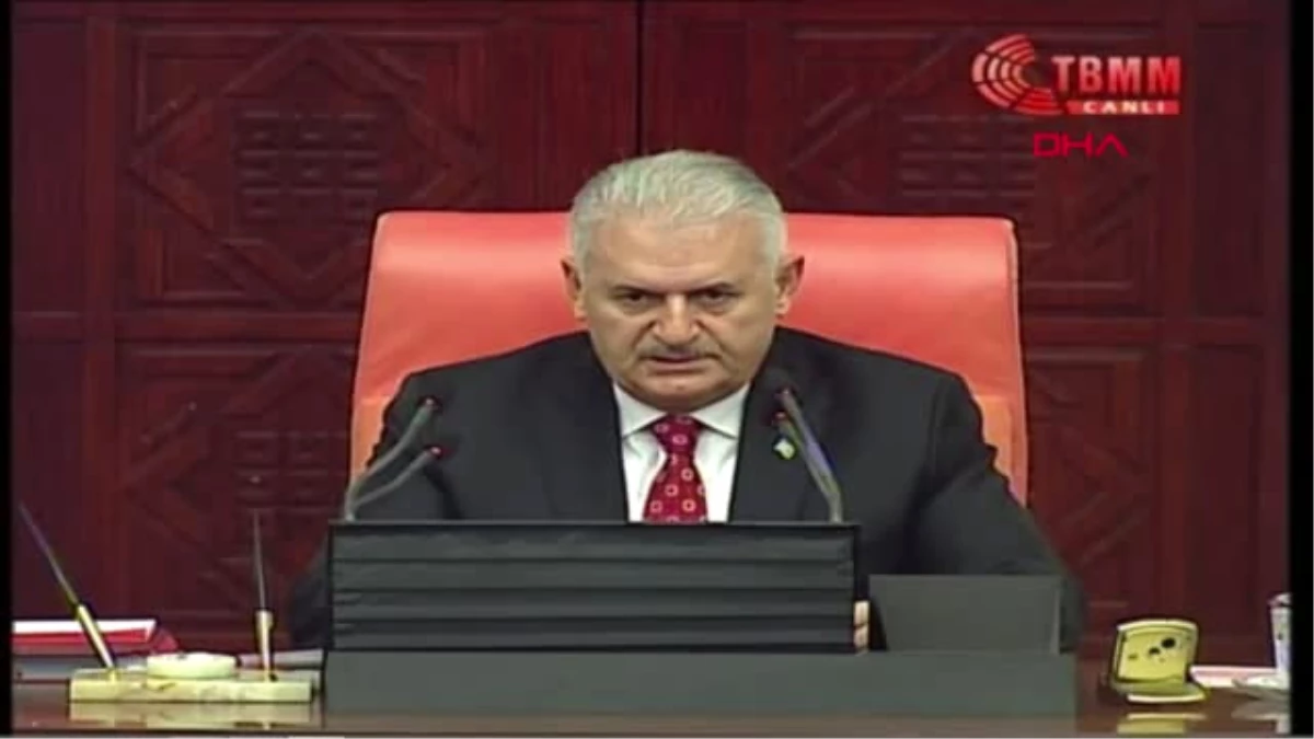 TBMM Başkanı Yıldırım \'Tbmm Yegane Çözüm Yeri Olmuştur\'