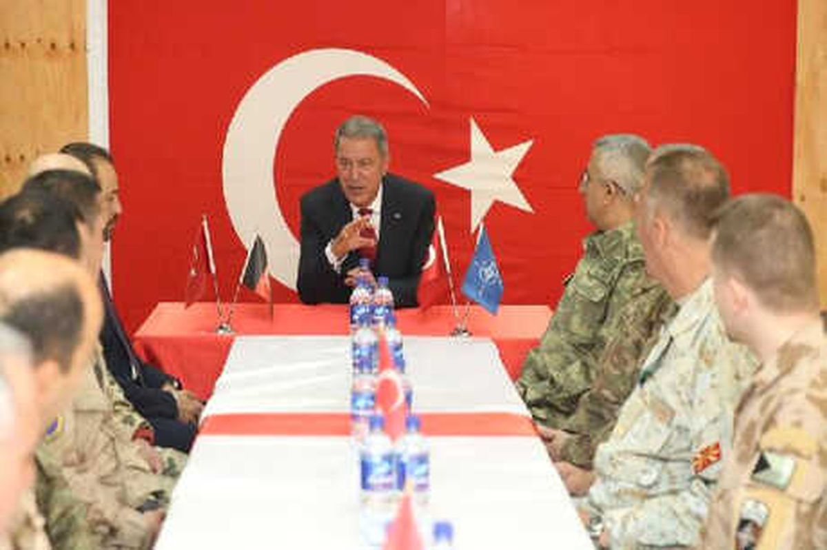Bakan Akar: Ege\'de, Akdeniz\'de Türkiye ve KKTC\'ye Karşı Oldubittiye Müsaade Etmeyiz