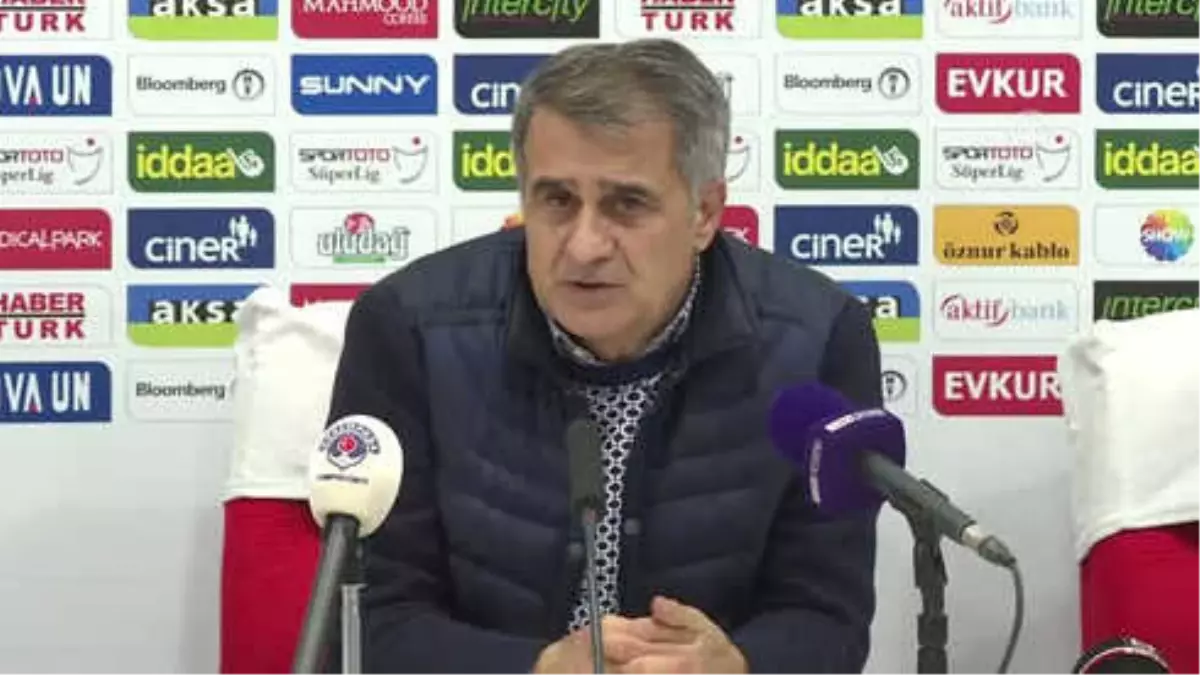 Kasımpaşa - Beşiktaş Maçının Ardından - Şenol Güneş (2)