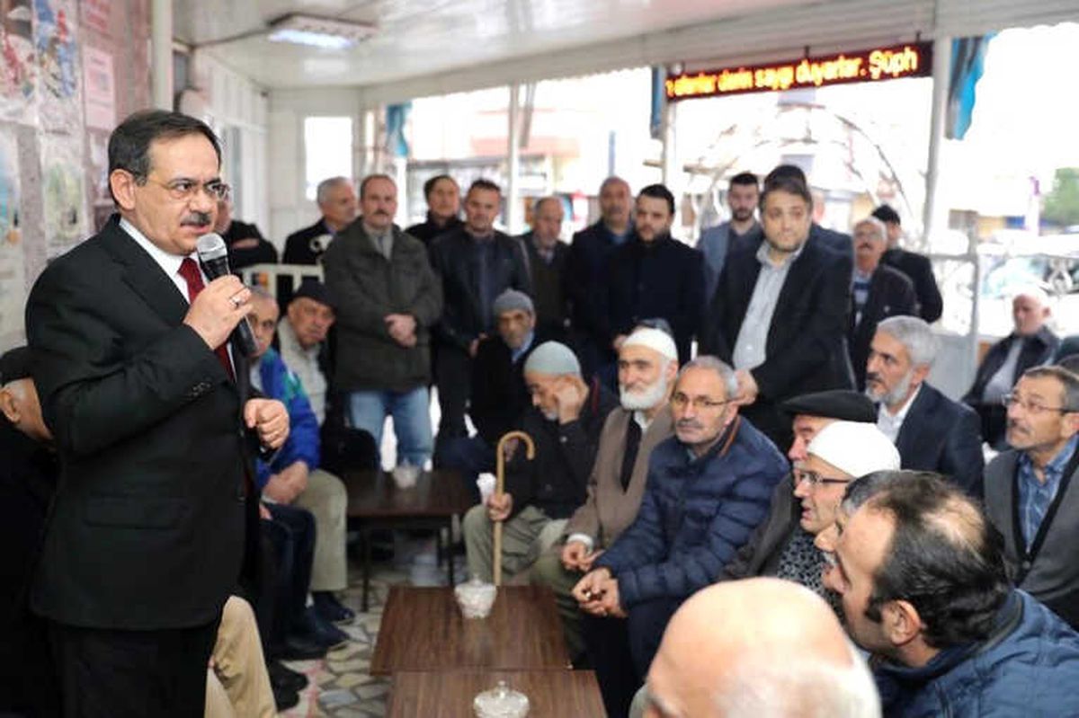 Demir ve Tok Mahallelilerin Sorunlarını Yerinde Dinliyor