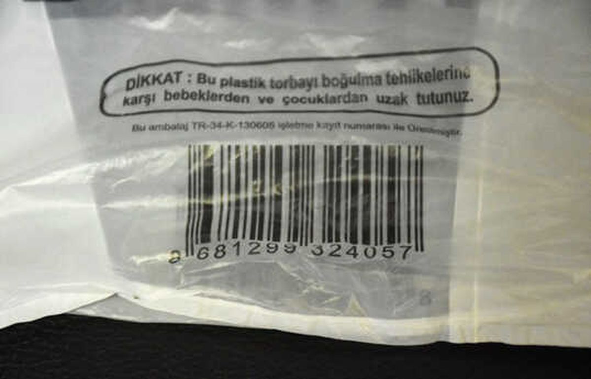 Naylon poşetler kasalarda okutulmaya başlandı