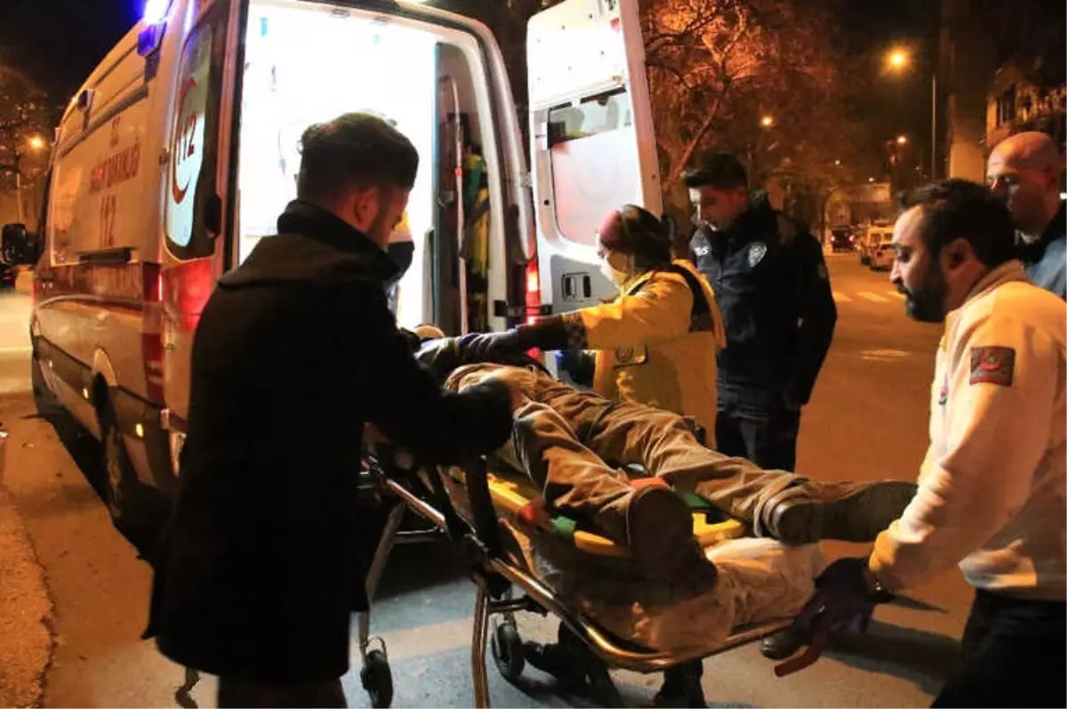 Ters Yönden Giden Motosiklet Taksiyle Kafa Kafaya Çarpıştı