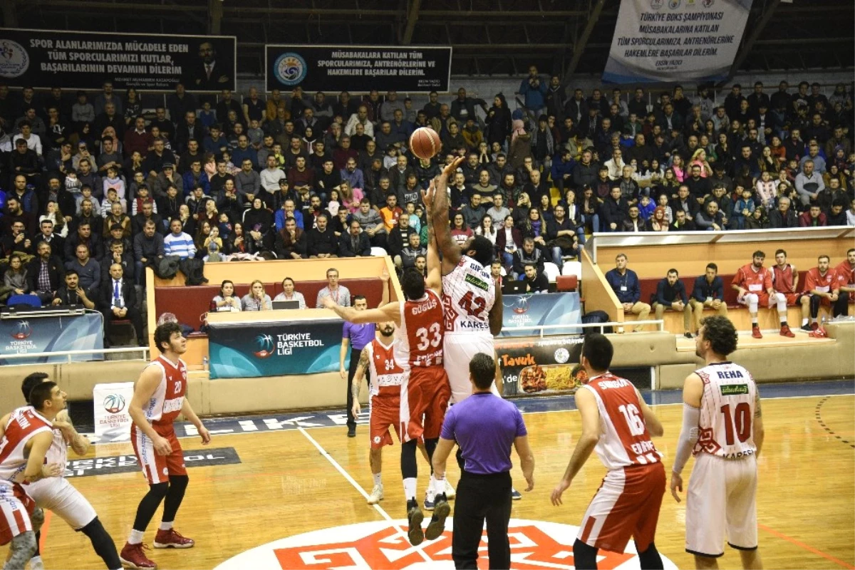 Türkiye Basketbol 1. Ligi: Karesispor: 126 - Edirnespor: 83