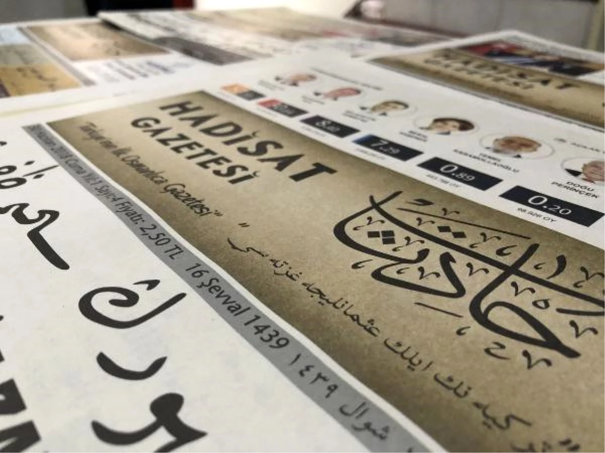 Yeni Nesil İçin Osmanlıca Gazete Çıkarıyor