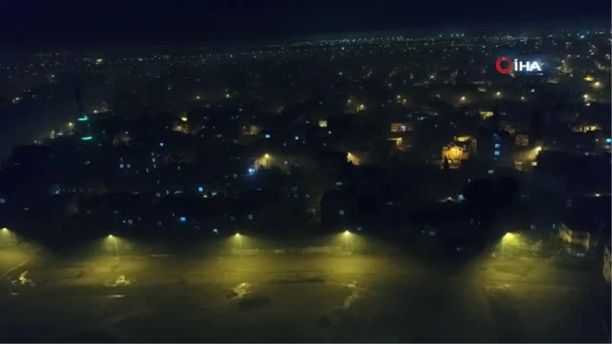 Adana\'da Kış Aylarında Yaşanan Hava Kirliliği Havadan Görüntülendi