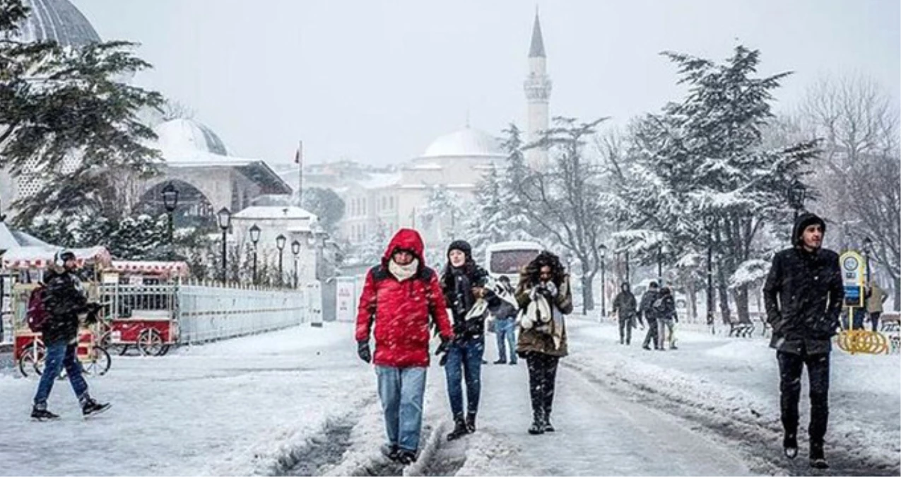 AKOM\'dan İstanbul\'a Kar Yağışı Uyarısı