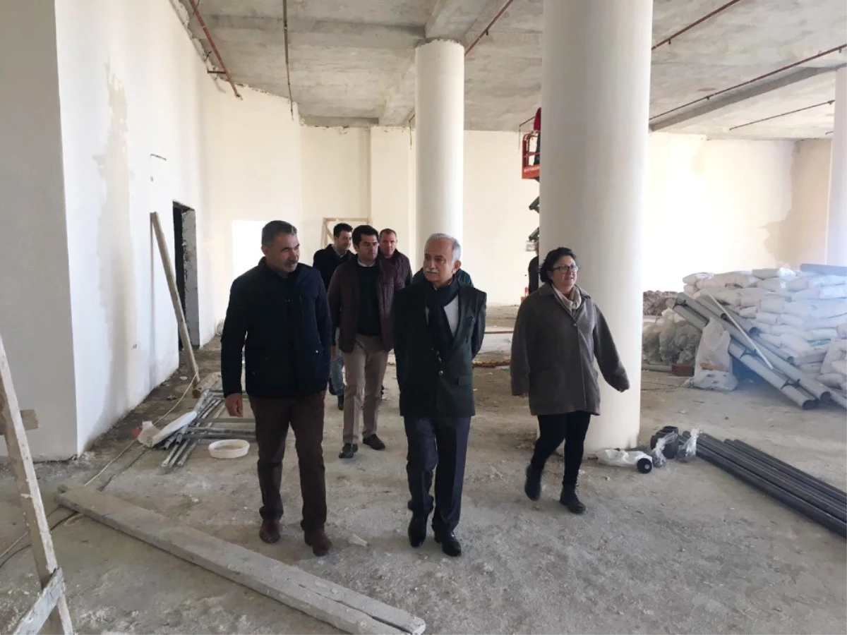 Arif Sağ\'a Söz Verilmişti, Kültür Merkezi İnşaatı Hızla Yükseliyor