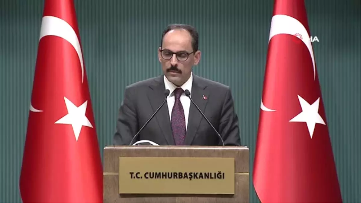 İbrahim Kalın: "Terör Örgütlerinin Nefes Almaması İçin Çalışmalarımız Devam Edecek"