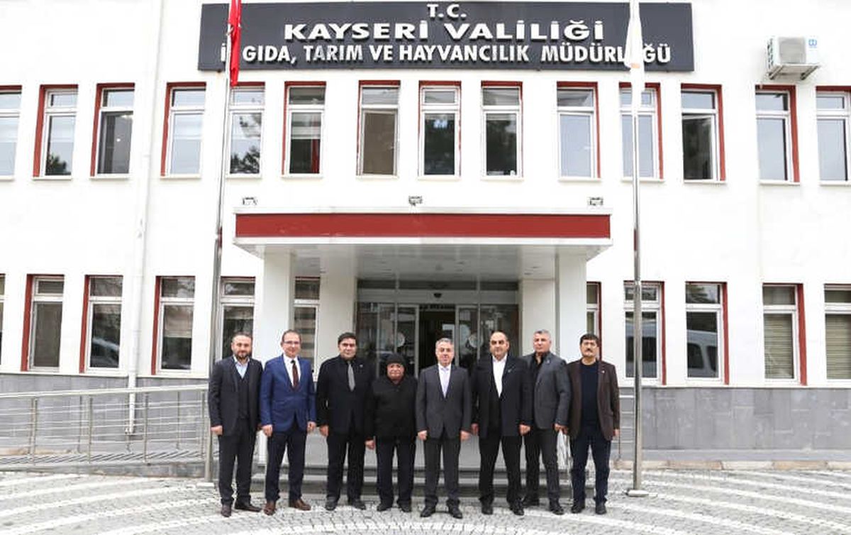 Kayso Gıdacılar Meslek Komitesinden İl Tarım Müdürlüğü\'ne Ziyaret