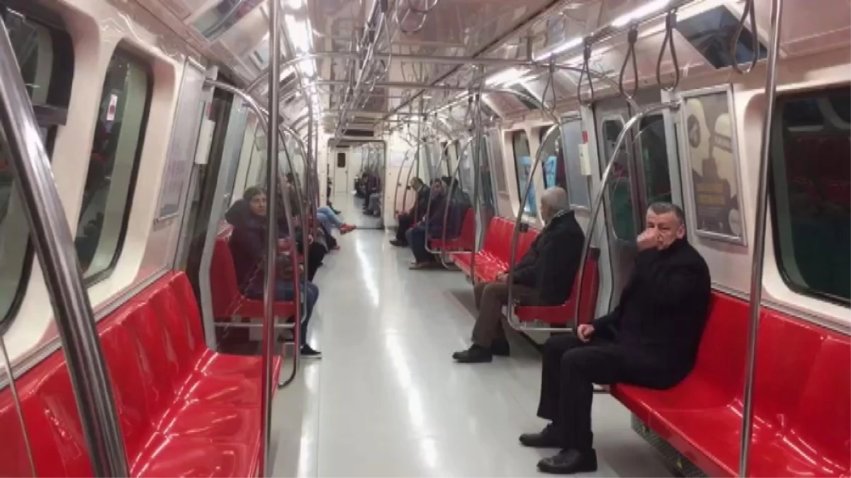 M2 Yenikapı-Hacıosman Metro Hattında Arıza Meydana Geldi