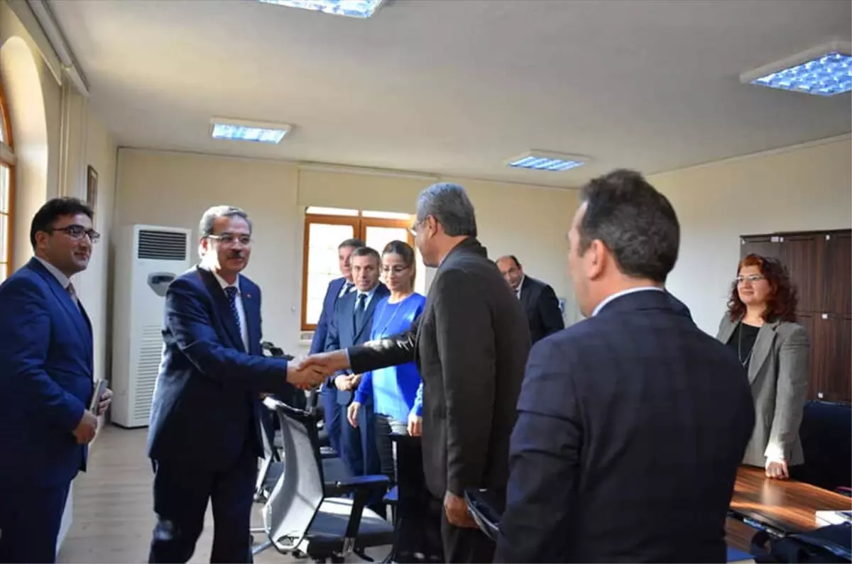 Milli Eğitim Müdürü Arpacı, Müfettişlerle Bir Araya Geldi