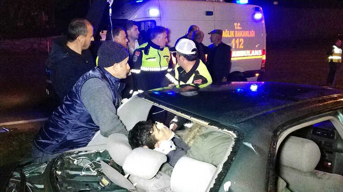 Samsun\'da Trafik Kazası: 1 Ölü, 6 Yaralı