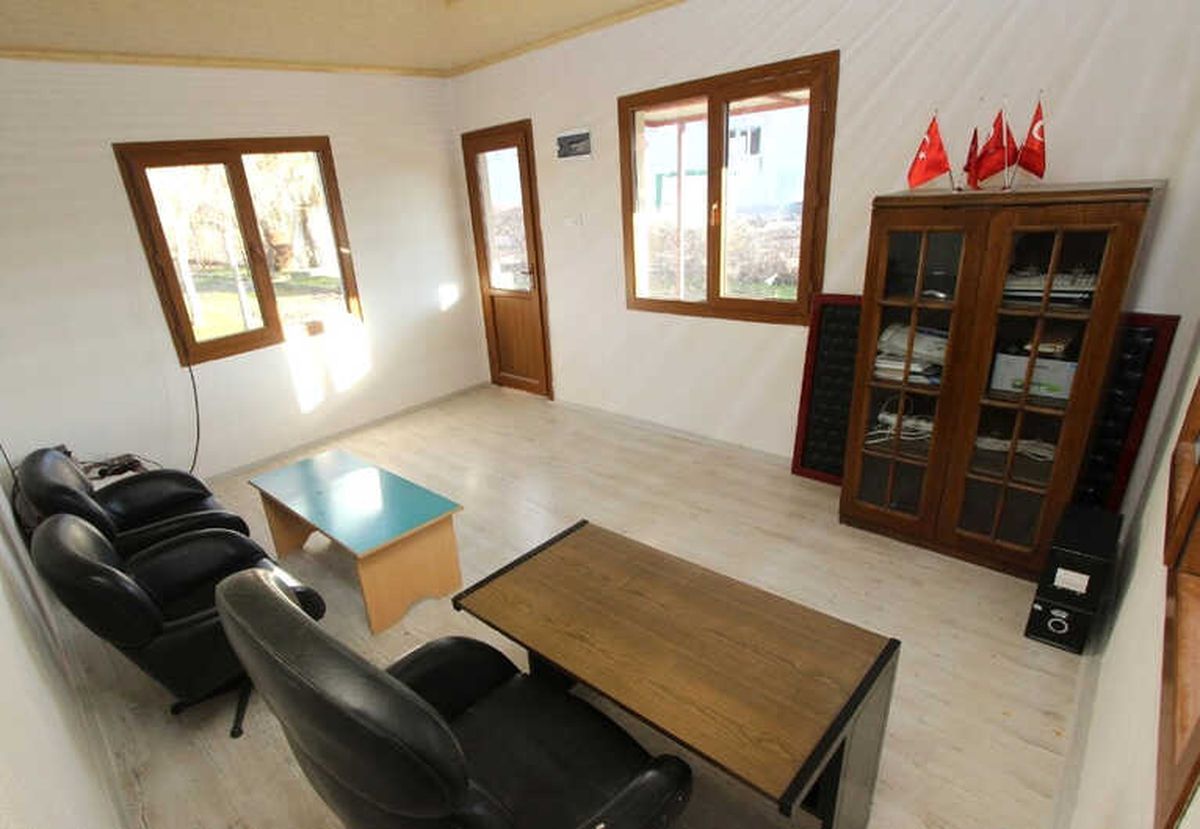 Saruhanlı Belediyesi Dilek Mahallesine Muhtarlık Bürosu Yaptı